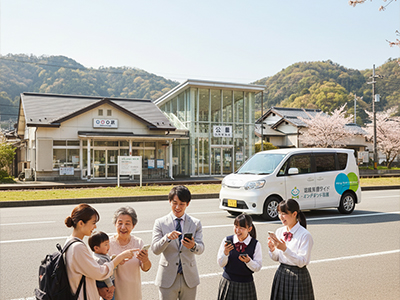 自治体での移動支援サービス